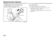 2001 Kia Rio Owners Manual, 2001 page 40