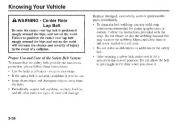 2001 Kia Rio Owners Manual, 2001 page 44