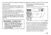 2001 Kia Rio Owners Manual, 2001 page 49