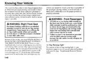 2001 Kia Rio Owners Manual, 2001 page 50