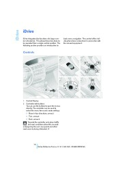 2010 BMW 3-Series Owners Manual iDrive, 2010 page 18