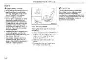 2003 Kia Spectra Owners Manual, 2003 page 18