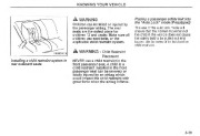 2003 Kia Spectra Owners Manual, 2003 page 29