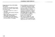 2003 Kia Spectra Owners Manual, 2003 page 40