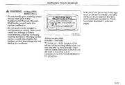 2003 Kia Spectra Owners Manual, 2003 page 47