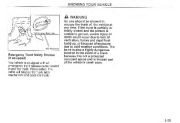 2003 Kia Spectra Owners Manual, 2003 page 49