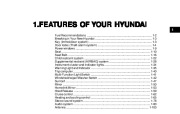 2003 Hyundai Sonata Owners Manual, 2003 page 13