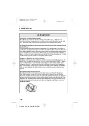 2006 Mazda 6 Owners Manual, 2006 page 44