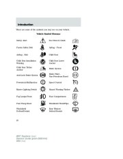 2007 Ford Explorer Owners Manual, 2007 page 10