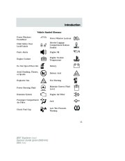 2007 Ford Explorer Owners Manual, 2007 page 11