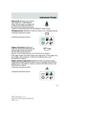 2007 Ford Explorer Owners Manual, 2007 page 15