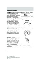 2007 Ford Explorer Owners Manual, 2007 page 20