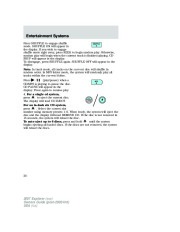 2007 Ford Explorer Owners Manual, 2007 page 24