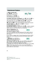 2007 Ford Explorer Owners Manual, 2007 page 28