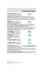 2007 Ford Explorer Owners Manual, 2007 page 35