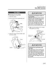 2007 Mazda 5 Owners Manual, 2007 page 29