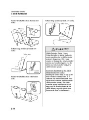 2007 Mazda 5 Owners Manual, 2007 page 42
