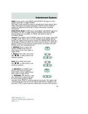 2005 Ford Escape Owners Manual, 2005 page 39