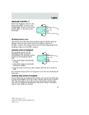 2005 Ford Escape Owners Manual, 2005 page 47