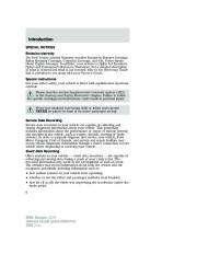 2005 Ford Escape Owners Manual, 2005 page 6