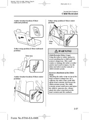 2005 Mazda 3 Owners Manual, 2005 page 41