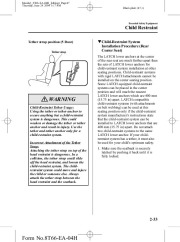 2005 Mazda 3 Owners Manual, 2005 page 47