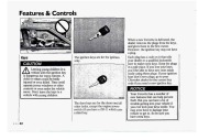 1993 Chevrolet Corvette C4 ZR-1 Owners Manual, 1993 page 42