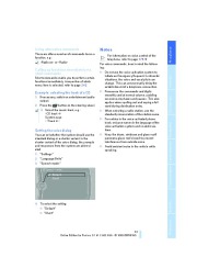 2009 BMW 3- Series 323i 328i 335i XDrive 335d E90 E91 Owners Manual, 2009 page 25