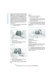 2009 BMW 3- Series 323i 328i 335i XDrive 335d E90 E91 Owners Manual, 2009 page 46