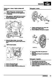 Land Rover 3.5, 3.9 and 4.2 Litre V8 engines Parts Catalog, 1996 page 27