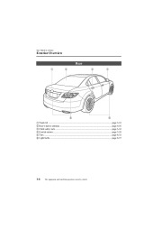 2009 Mazda 6 Owners Manual, 2009 page 12