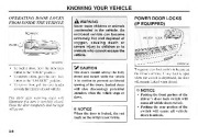 2005 Kia Magentis Owners Manual, 2005 page 18