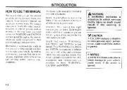 2005 Kia Magentis Owners Manual, 2005 page 6