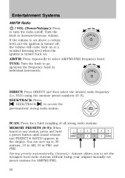 2010 Mazda Tribute Owners Manual, 2010 page 22