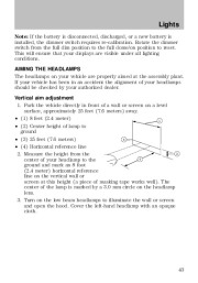2010 Mazda Tribute Owners Manual, 2010 page 45