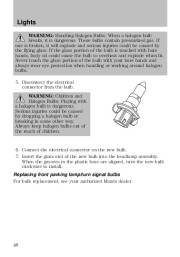 2010 Mazda Tribute Owners Manual, 2010 page 50