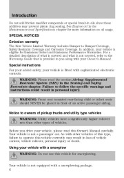 2010 Mazda Tribute Owners Manual, 2010 page 8