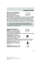 2007 Ford Taurus Owners Manual, 2007 page 11
