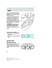 2007 Ford Taurus Owners Manual, 2007 page 32