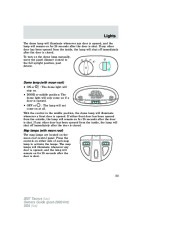 2007 Ford Taurus Owners Manual, 2007 page 33