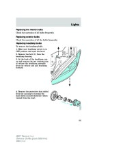 2007 Ford Taurus Owners Manual, 2007 page 35