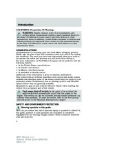 2007 Ford Taurus Owners Manual, 2007 page 4