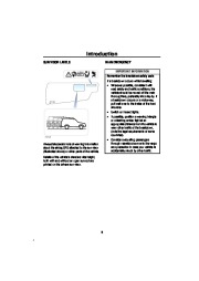 Land Rover Owners Manual, 2001 page 7
