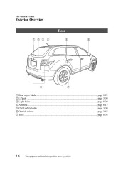 2009 Mazda CX 7 Owners Manual, 2009 page 12