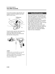 2009 Mazda CX 7 Owners Manual, 2009 page 36