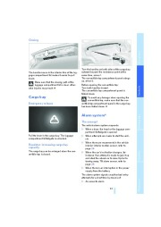 2005 BMW Z4 3.0i 3.0si E86 Owners Manual, 2005 page 25
