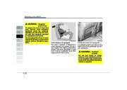 2009 Kia Sportage Owners Manual, 2009 page 35