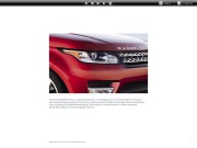 Land Rover Range Rover Sport 2 Catalogue Brochure, 2014 page 9