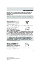 2006 Ford Focus Owners Manual, 2006 page 11