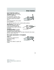 2006 Ford Focus Owners Manual, 2006 page 39